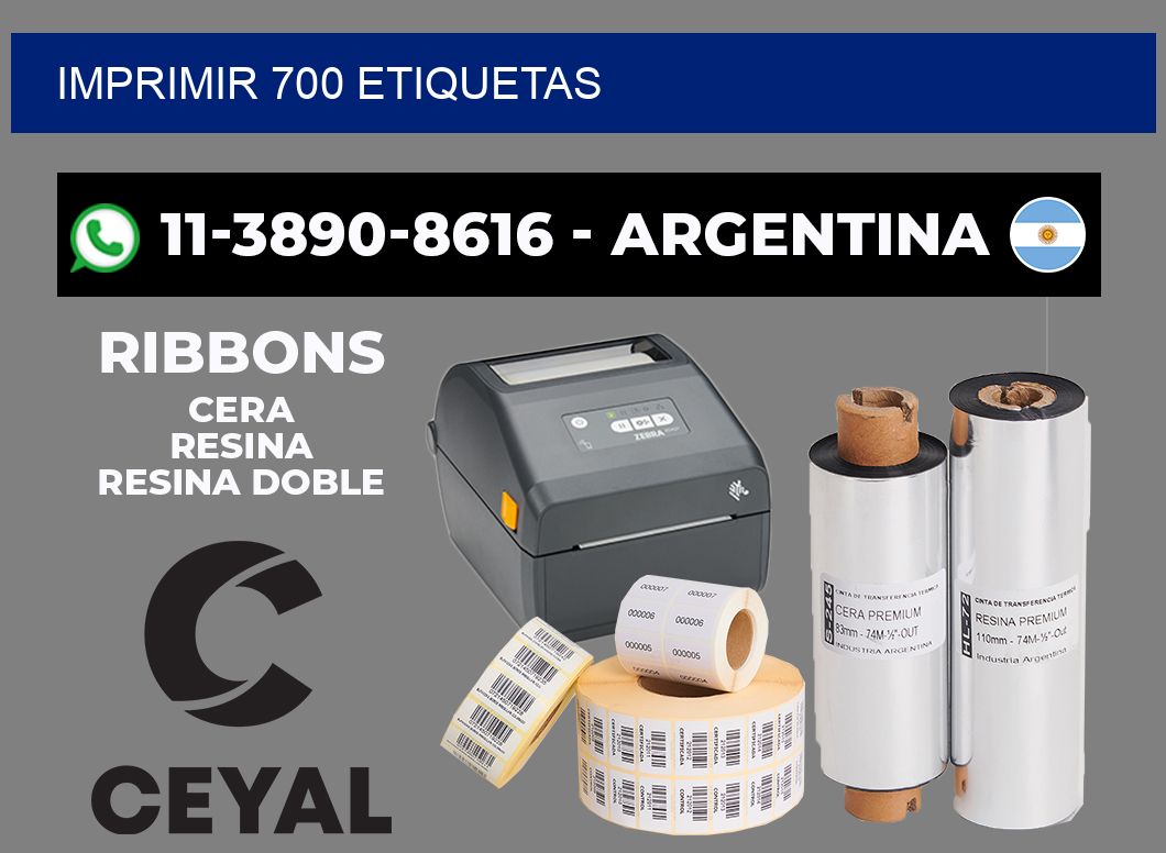 IMPRIMIR 700 ETIQUETAS