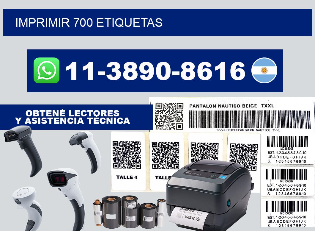 IMPRIMIR 700 ETIQUETAS