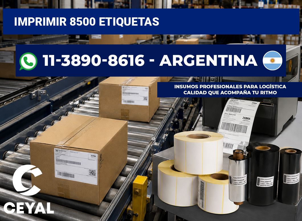 IMPRIMIR 8500 ETIQUETAS
