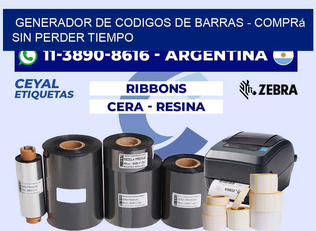 generador de codigos de barras - Comprá sin perder tiempo