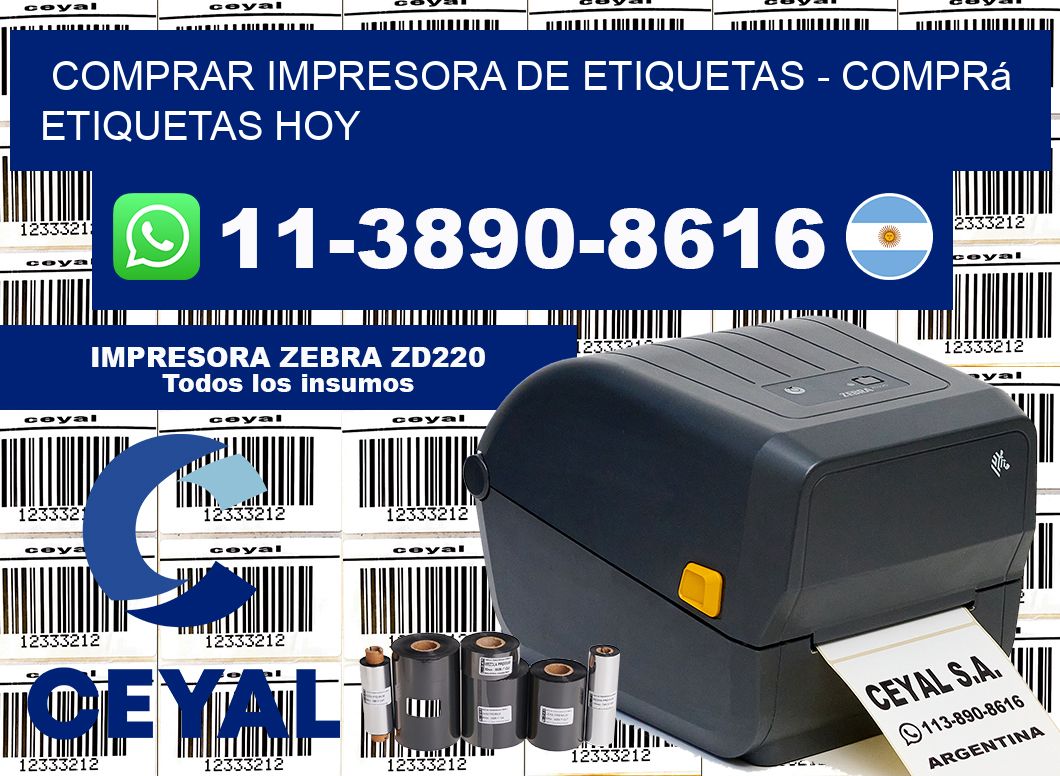 COMPRAR IMPRESORA DE ETIQUETAS - Comprá etiquetas hoy