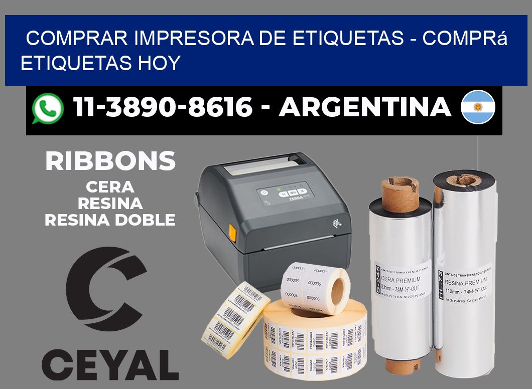 COMPRAR IMPRESORA DE ETIQUETAS - Comprá etiquetas hoy