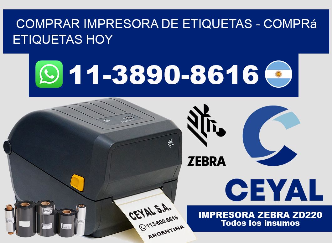COMPRAR IMPRESORA DE ETIQUETAS – Comprá etiquetas hoy
