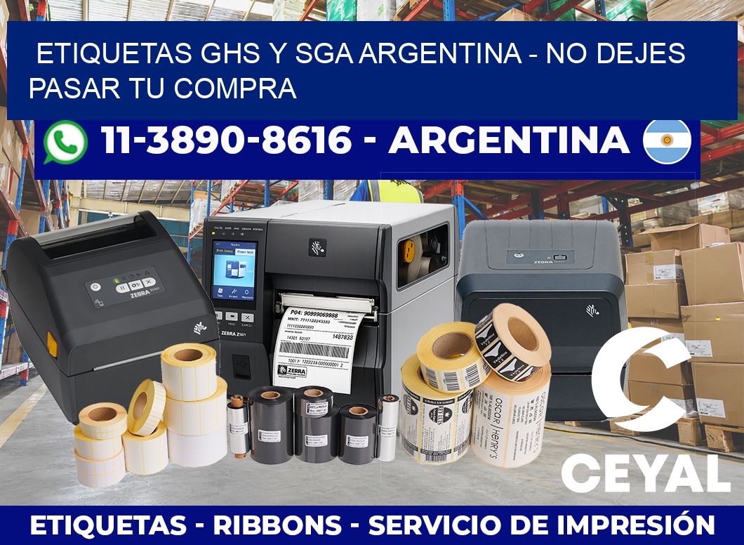 ETIQUETAS GHS Y SGA ARGENTINA – No dejes pasar tu compra