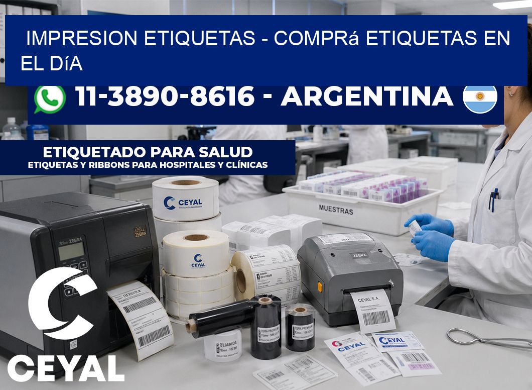 IMPRESION ETIQUETAS – Comprá etiquetas en el día