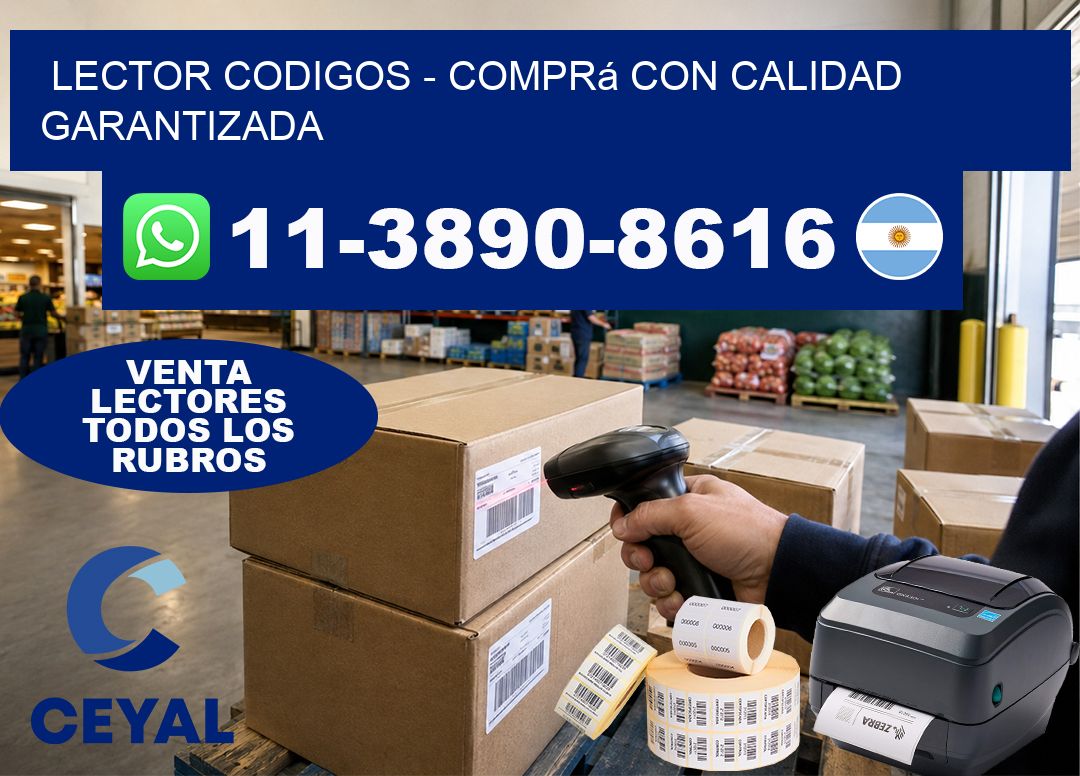 LECTOR CODIGOS – Comprá con calidad garantizada