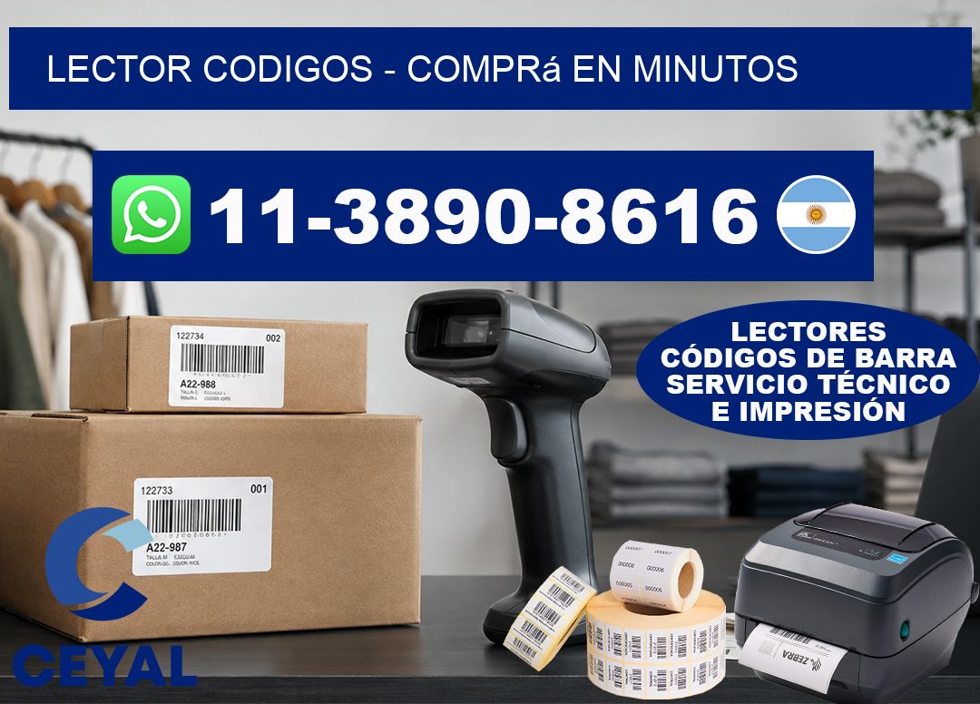 LECTOR CODIGOS - Comprá en minutos