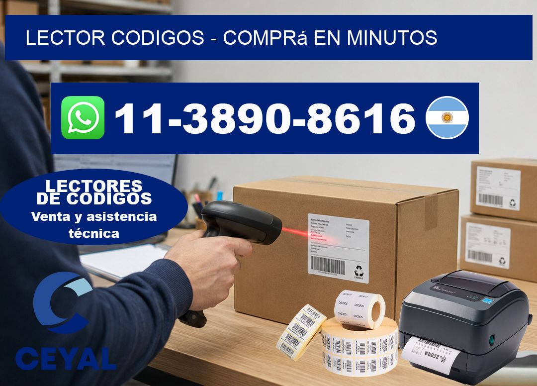 LECTOR CODIGOS - Comprá en minutos