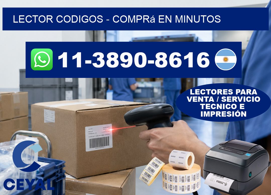 LECTOR CODIGOS – Comprá en minutos