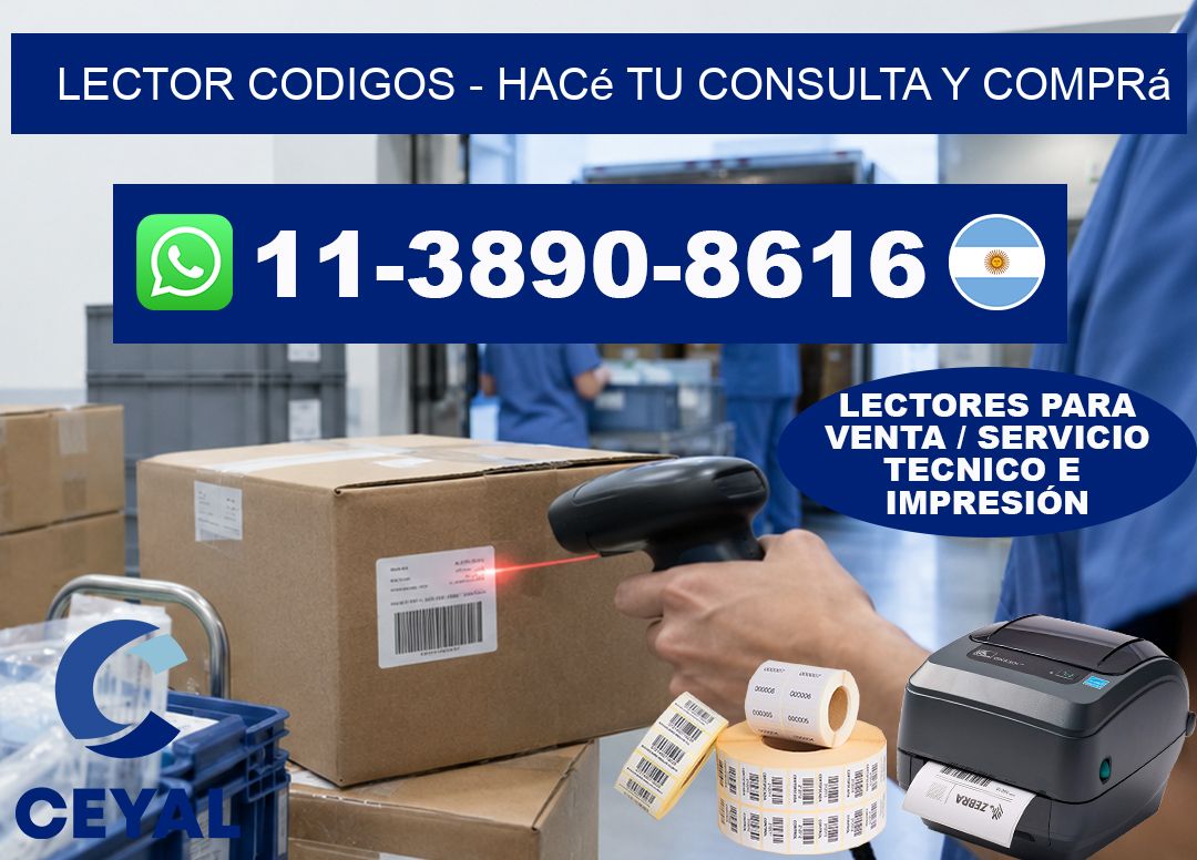LECTOR CODIGOS - Hacé tu consulta y comprá
