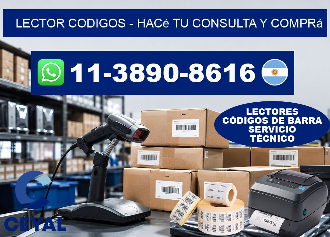LECTOR CODIGOS - Hacé tu consulta y comprá