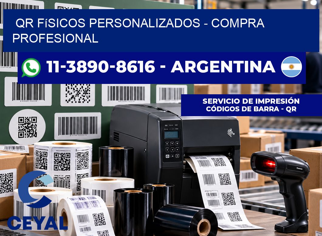 QR Físicos Personalizados - Compra profesional
