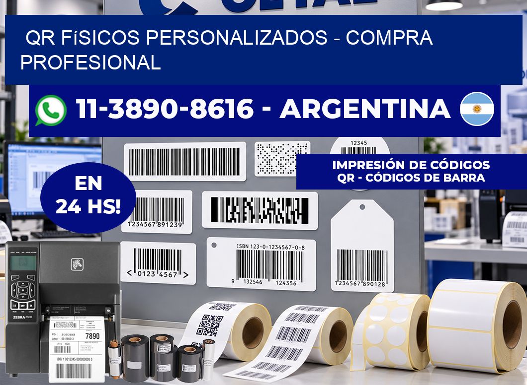 QR Físicos Personalizados - Compra profesional