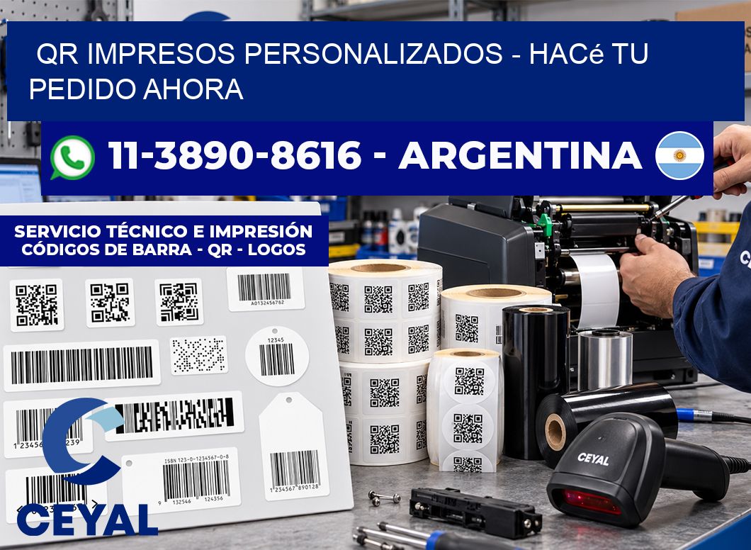 QR Impresos Personalizados - Hacé tu pedido ahora