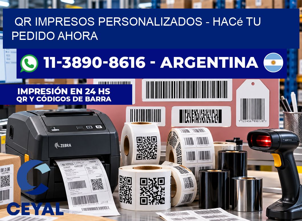 QR Impresos Personalizados - Hacé tu pedido ahora