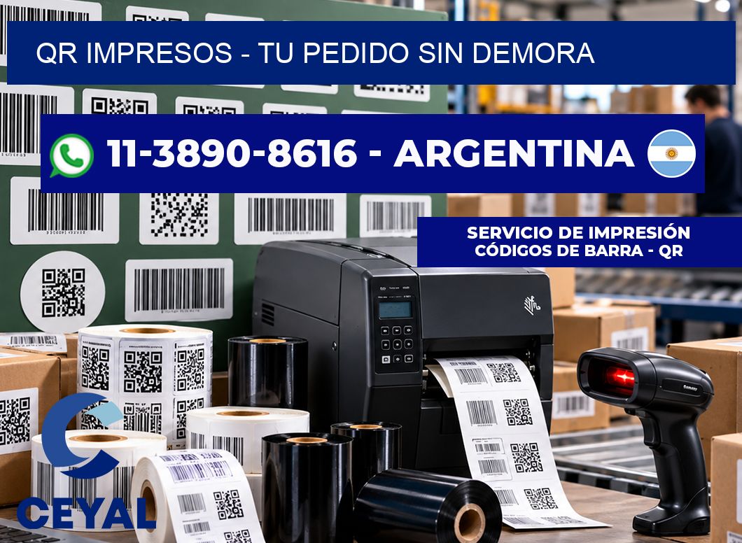 QR Impresos - Tu pedido sin demora