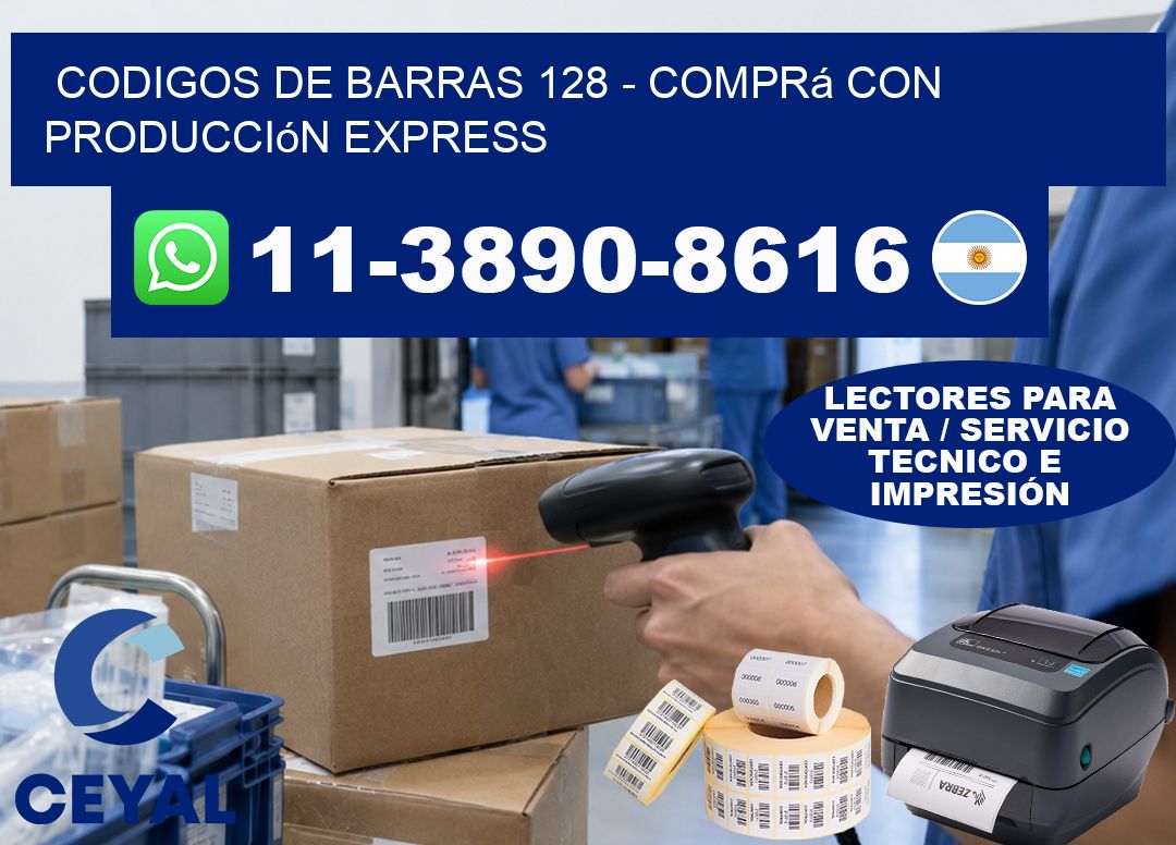 codigos de barras 128 - Comprá con producción express