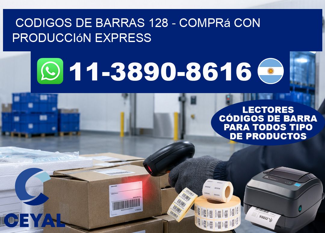 codigos de barras 128 - Comprá con producción express