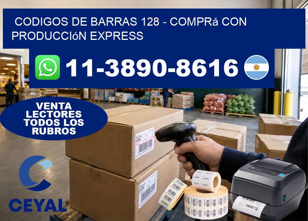 codigos de barras 128 - Comprá con producción express
