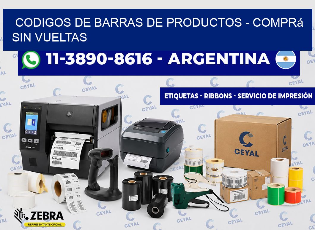 codigos de barras de productos - Comprá sin vueltas