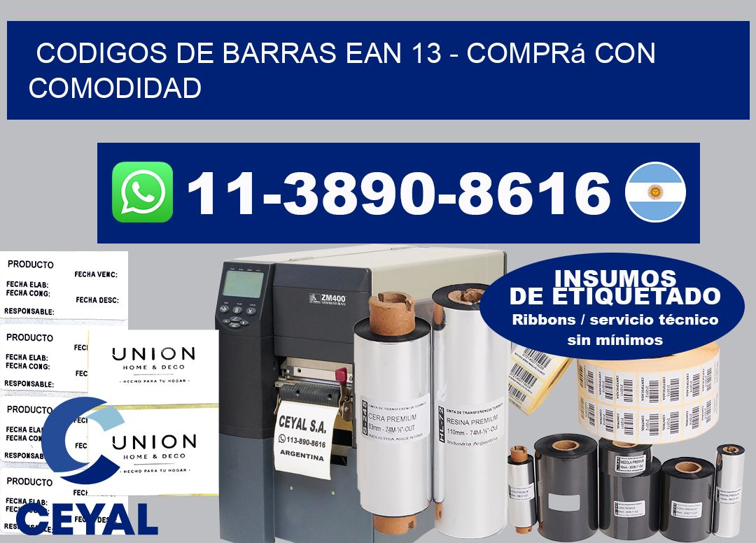 codigos de barras ean 13 - Comprá con comodidad