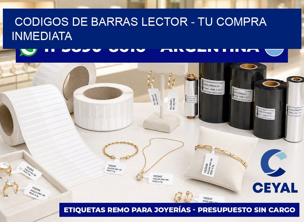 codigos de barras lector - Tu compra inmediata