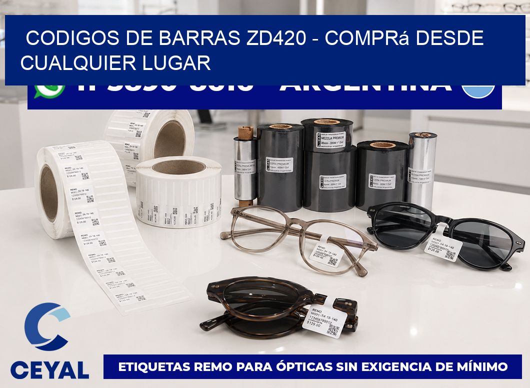 codigos de barras zd420 - Comprá desde cualquier lugar