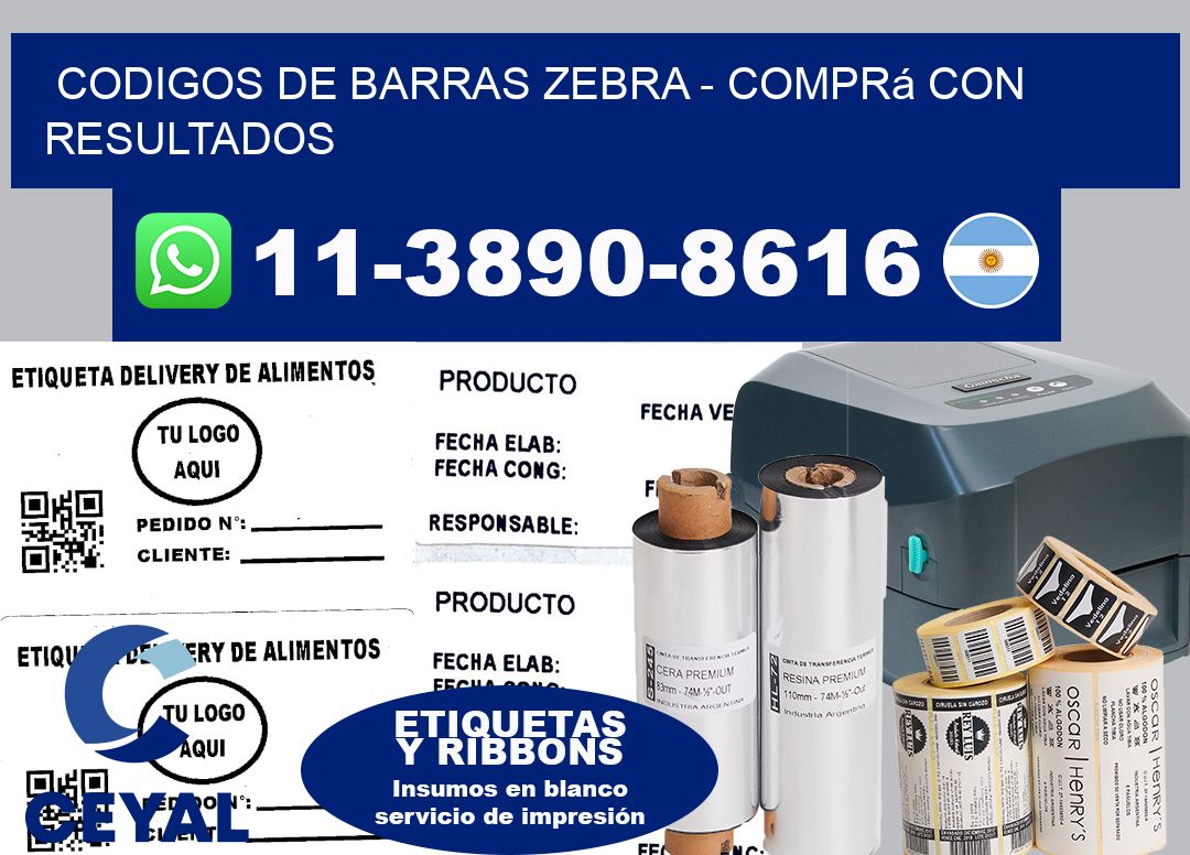 codigos de barras zebra - Comprá con resultados