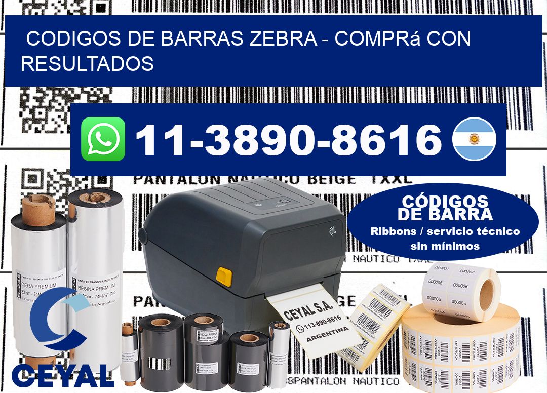 codigos de barras zebra - Comprá con resultados