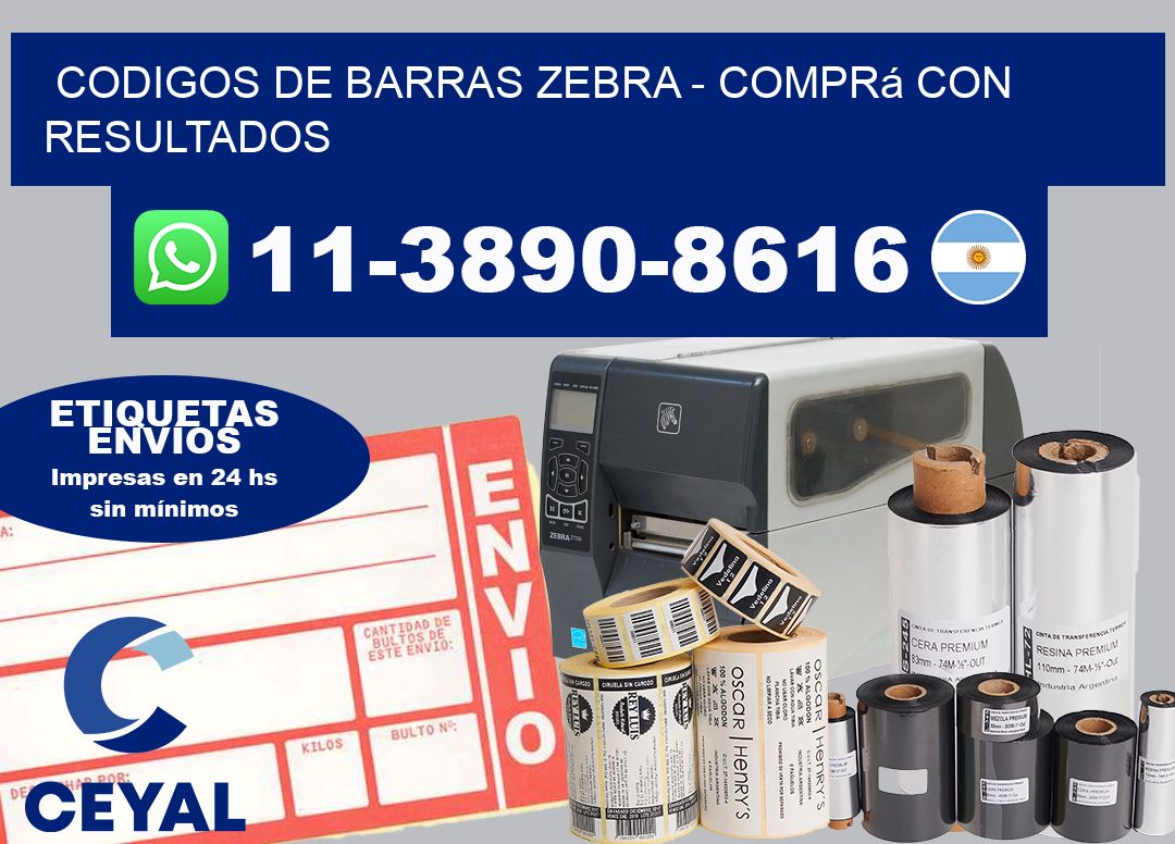 codigos de barras zebra – Comprá con resultados
