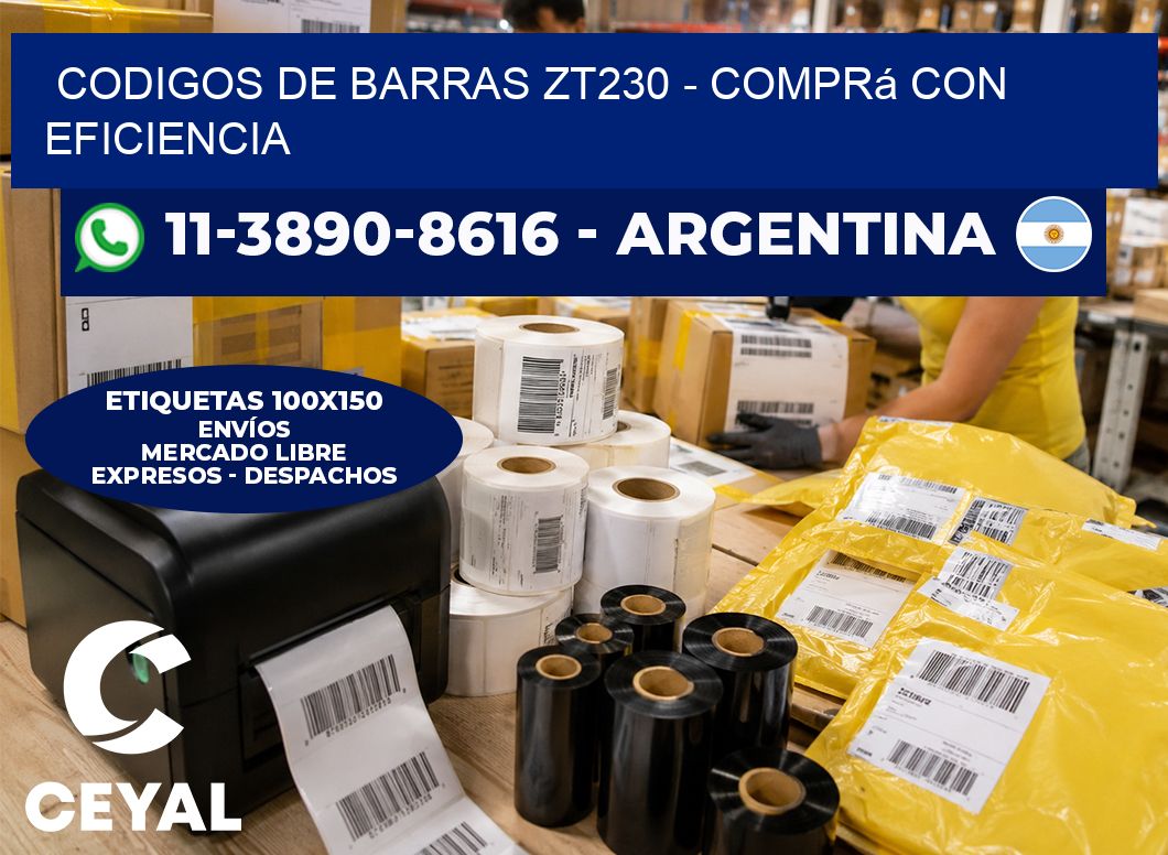 codigos de barras zt230 - Comprá con eficiencia