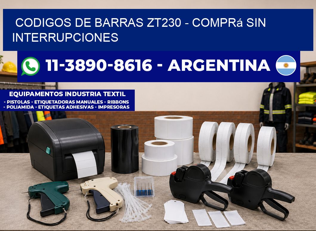 codigos de barras zt230 – Comprá sin interrupciones