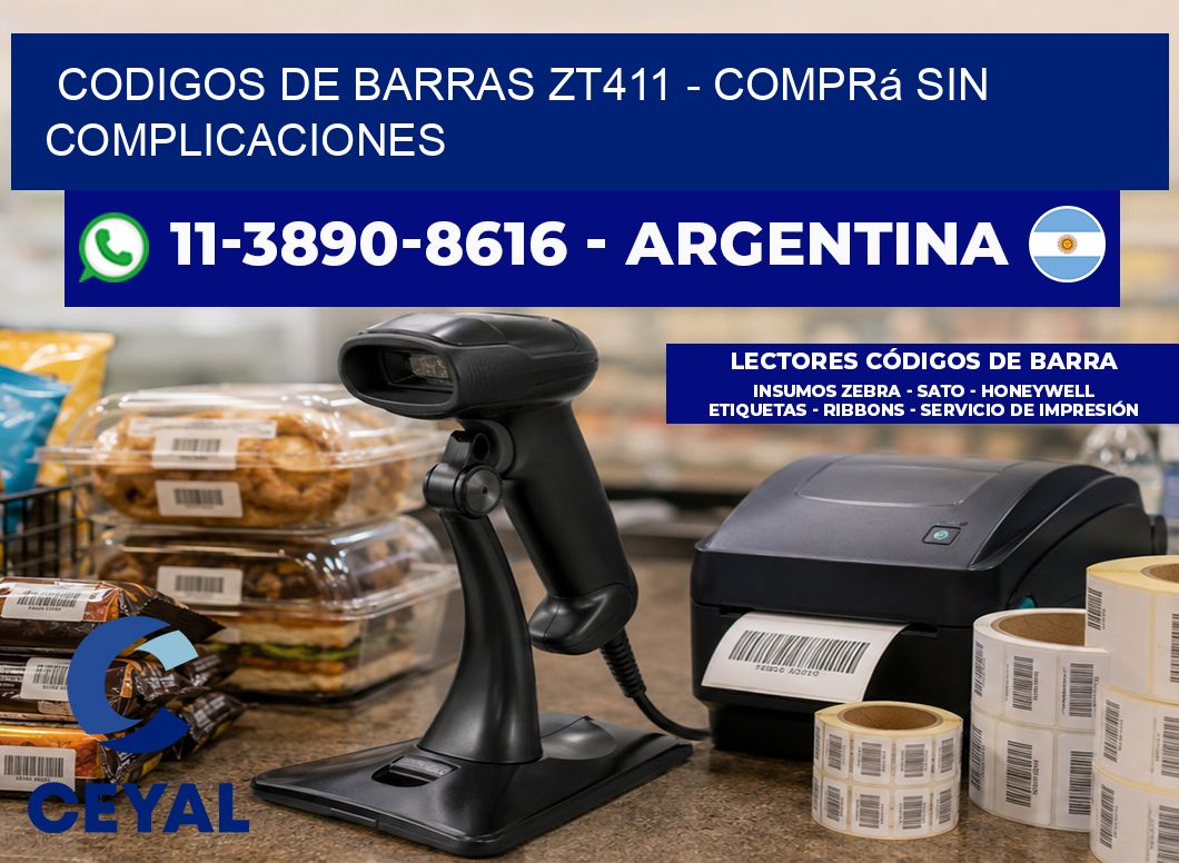 codigos de barras zt411 - Comprá sin complicaciones