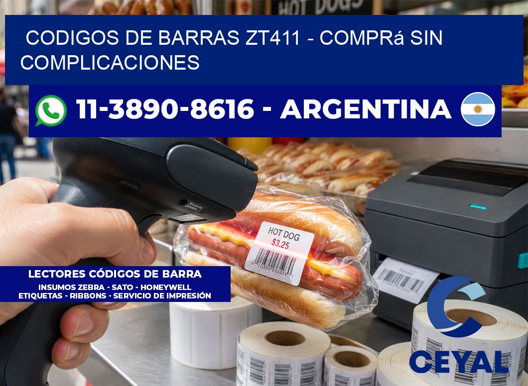 codigos de barras zt411 - Comprá sin complicaciones