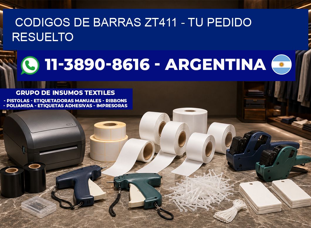 codigos de barras zt411 - Tu pedido resuelto