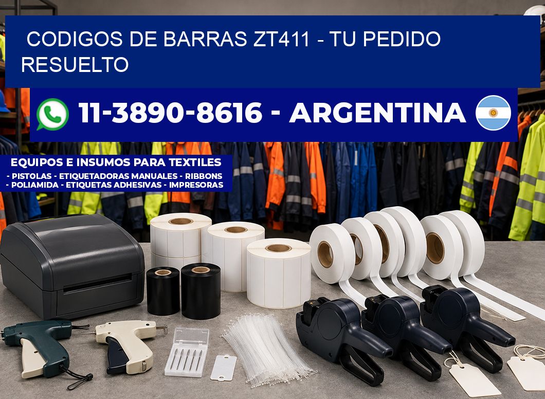 codigos de barras zt411 - Tu pedido resuelto