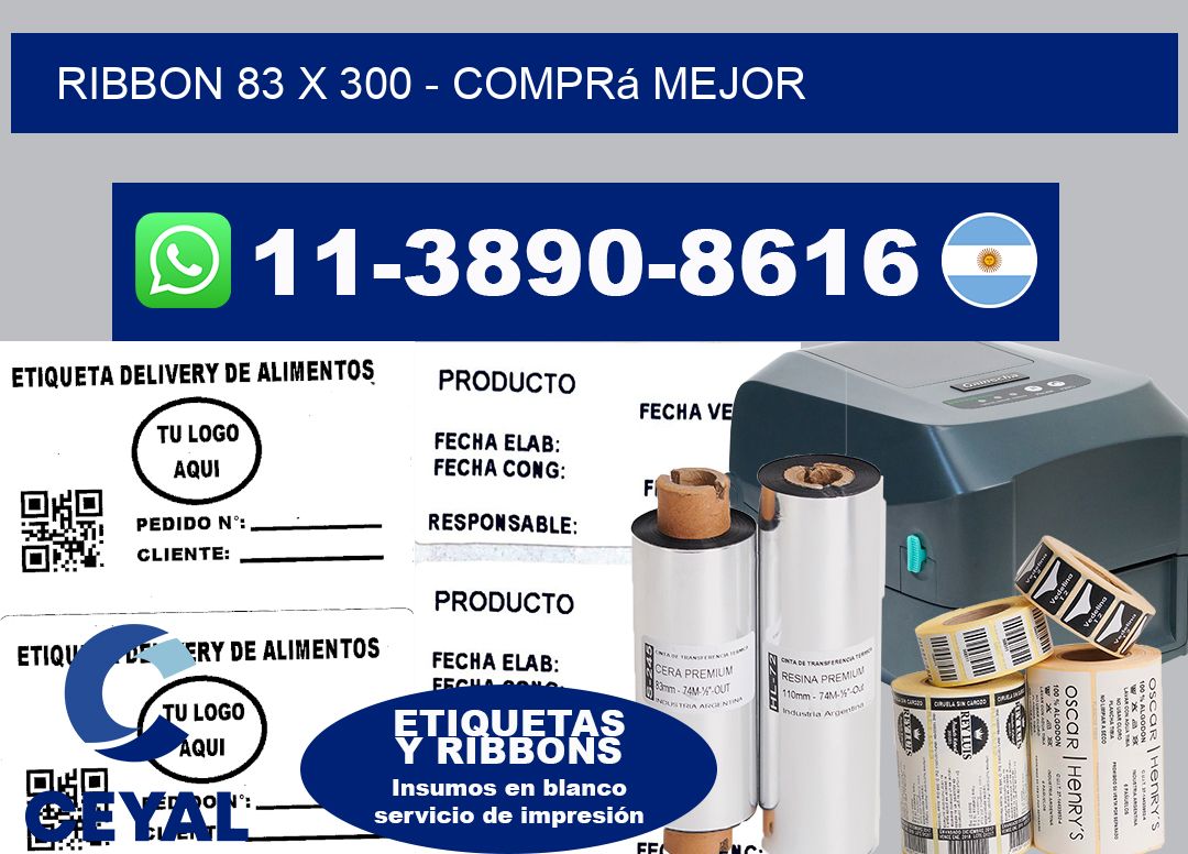 ribbon 83 x 300 - Comprá mejor
