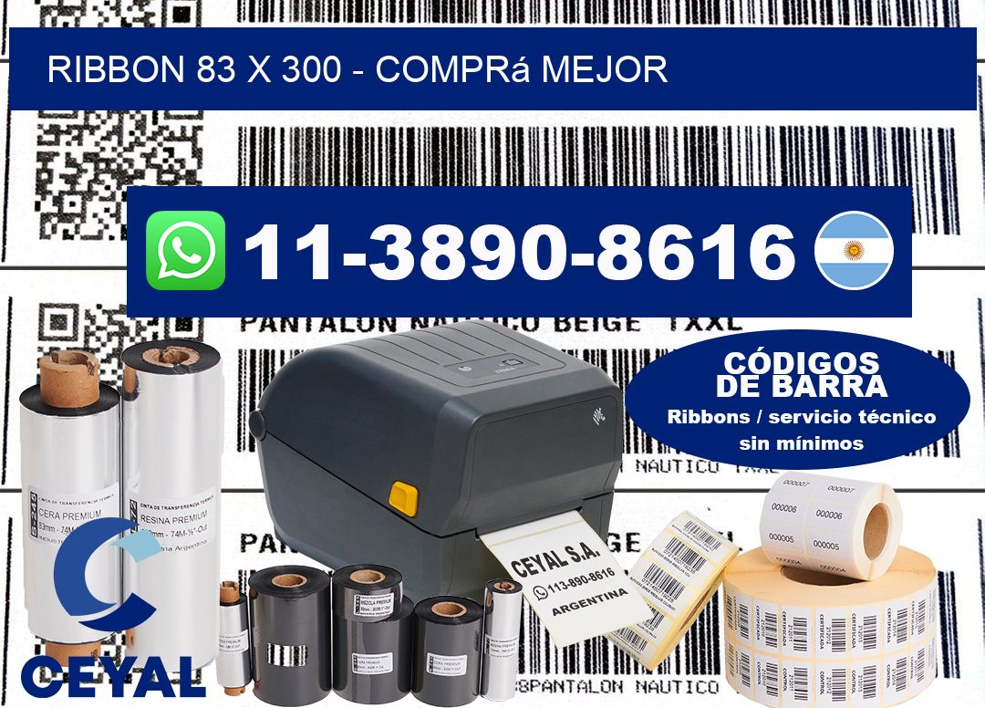 ribbon 83 x 300 - Comprá mejor