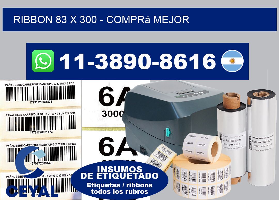 ribbon 83 x 300 – Comprá mejor