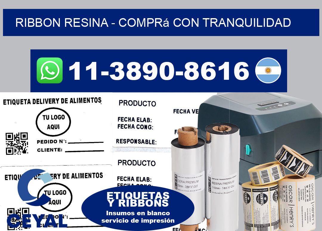 ribbon resina - Comprá con tranquilidad