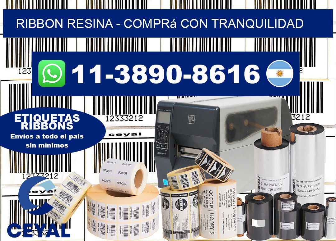 ribbon resina - Comprá con tranquilidad