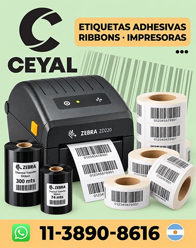 CINTA PARA TRANSFERENCIA TERMICA - Avanzá con tu pedido