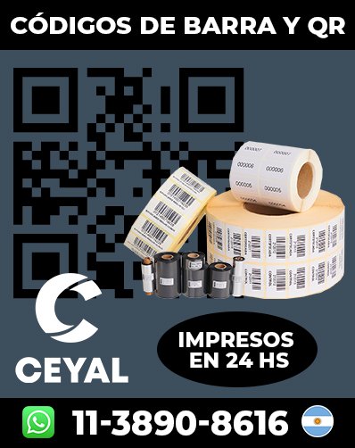 Códigos de barras Profesionales – Envío inmediato
