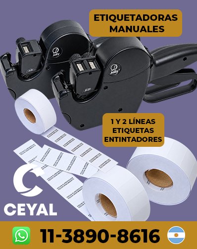 Etiquetas con Referencias Personalizadas para Ropa argentina