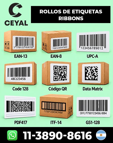 Etiquetas para Identificación de Lotes de Ropa argentina
