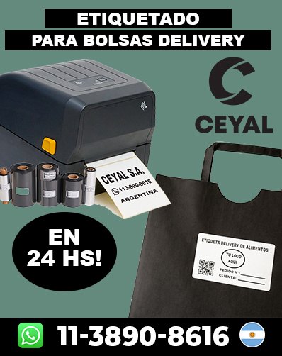 Etiquetas para Identificación de Productos de Moda argentina