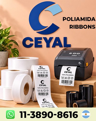 etiquetas  ribbon cera - Tu pedido sin demora