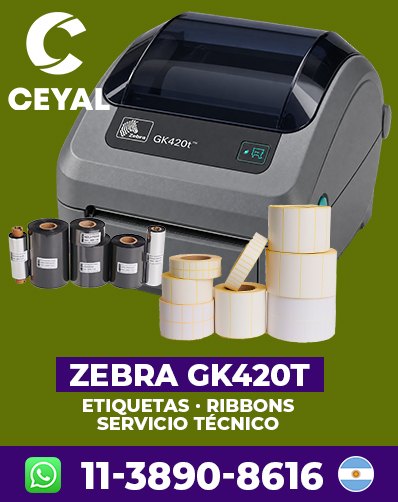impresora zebra para Industria metalúrgica Arg