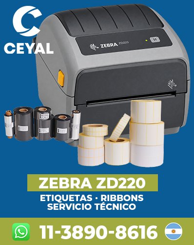 impresora zebra para Industria metalúrgica Arg